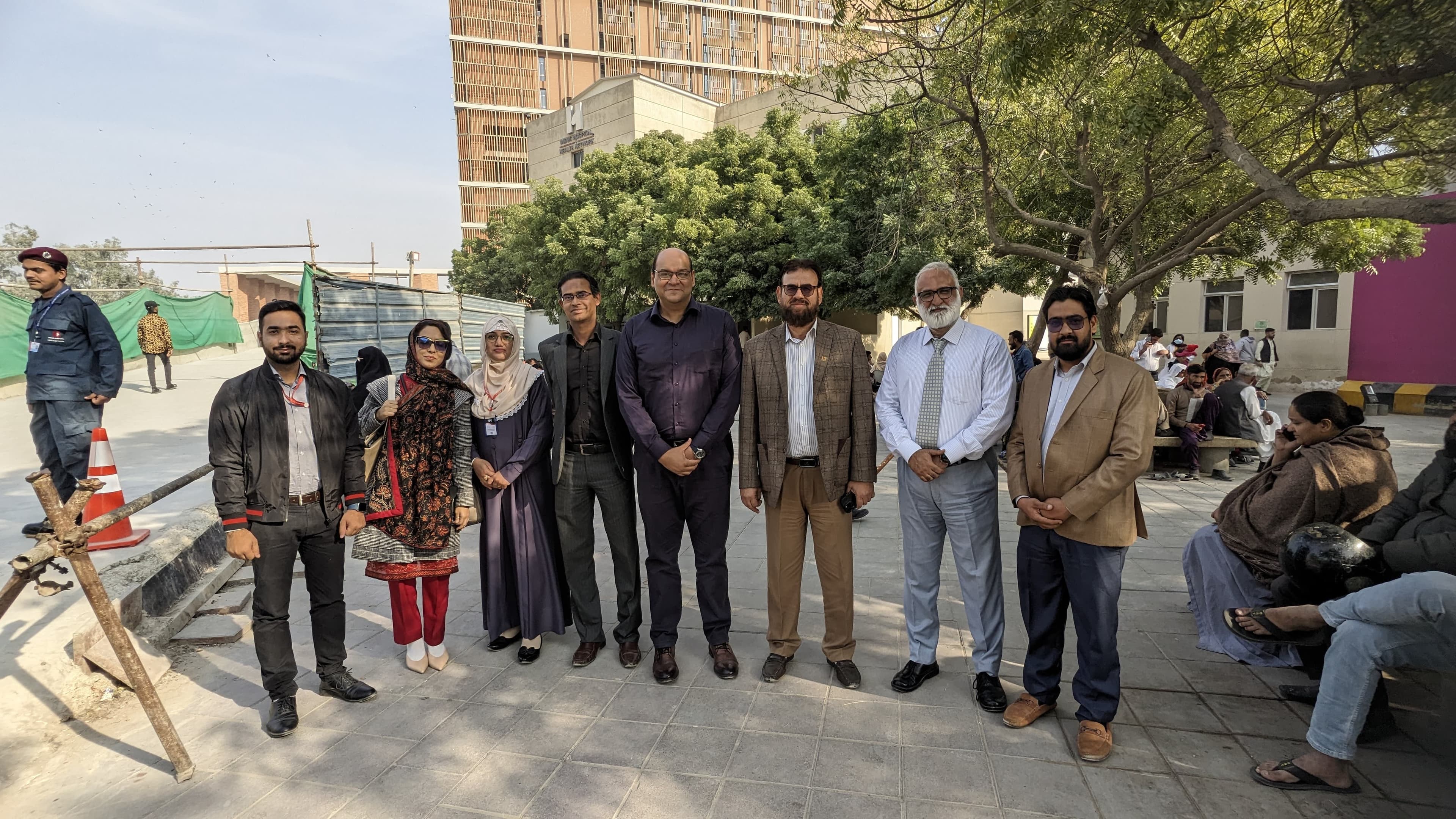 Industrial Visits & MoUs - Indus Hospital Visit - Project Collaboration with Salim Habib University