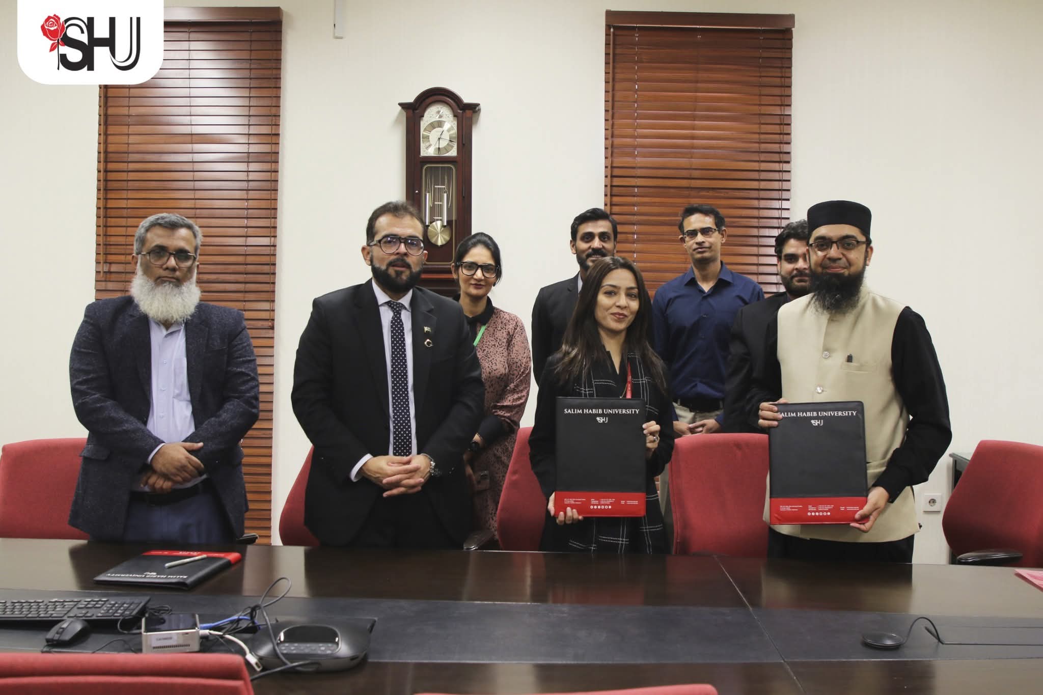Industrial Visits & MoUs - Project Signing with RESOLVE/SUPARCO at Salim Habib University