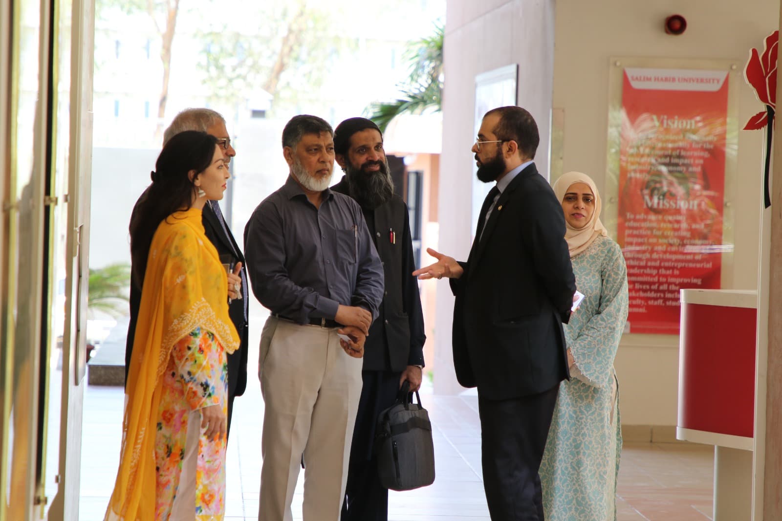 Industrial Visits & MoUs - Ponder Alliance Visit to Salim Habib University for Industry Academia Linkage