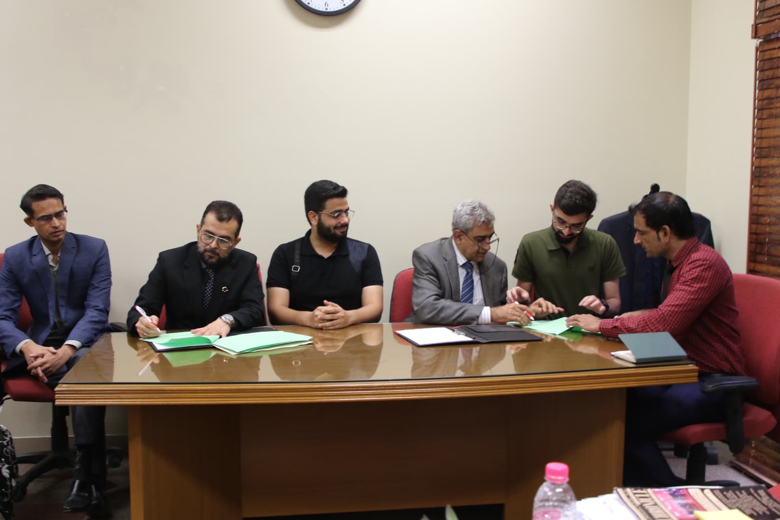 Industrial Visits & MoUs - MoU Signing with Emergen at Salim Habib University
