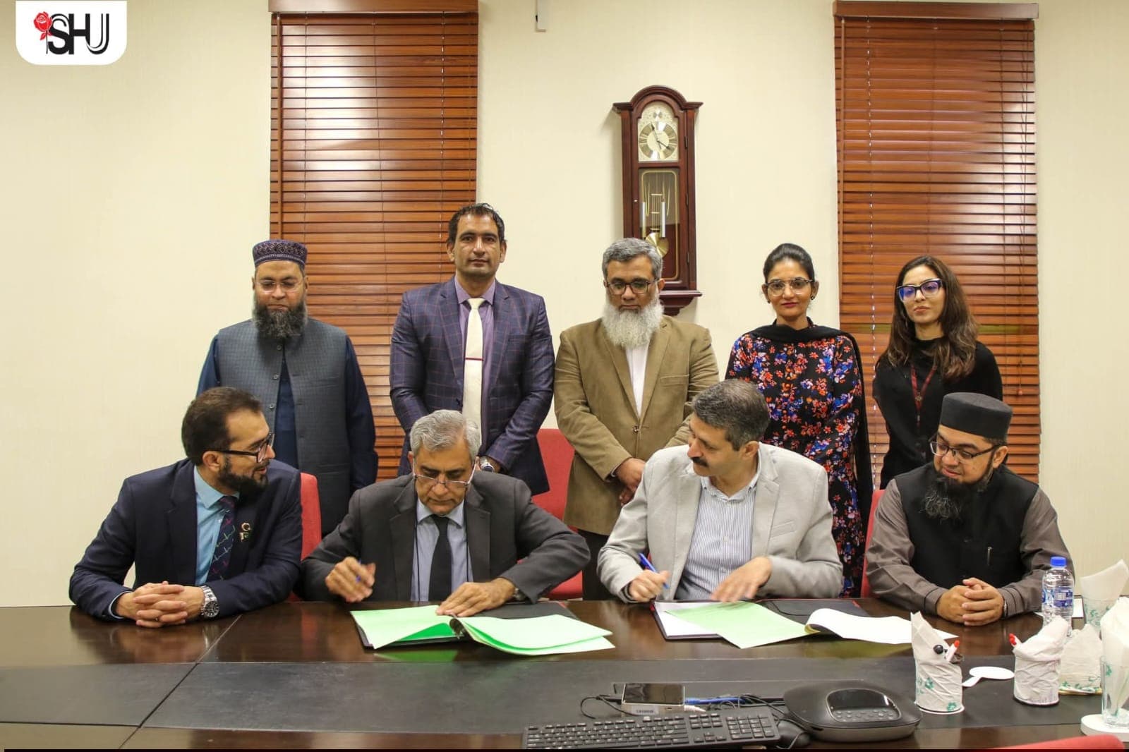 Industrial Visits & MoUs - MoU Signing with RESOLVE/SUPARCO at Salim Habib University