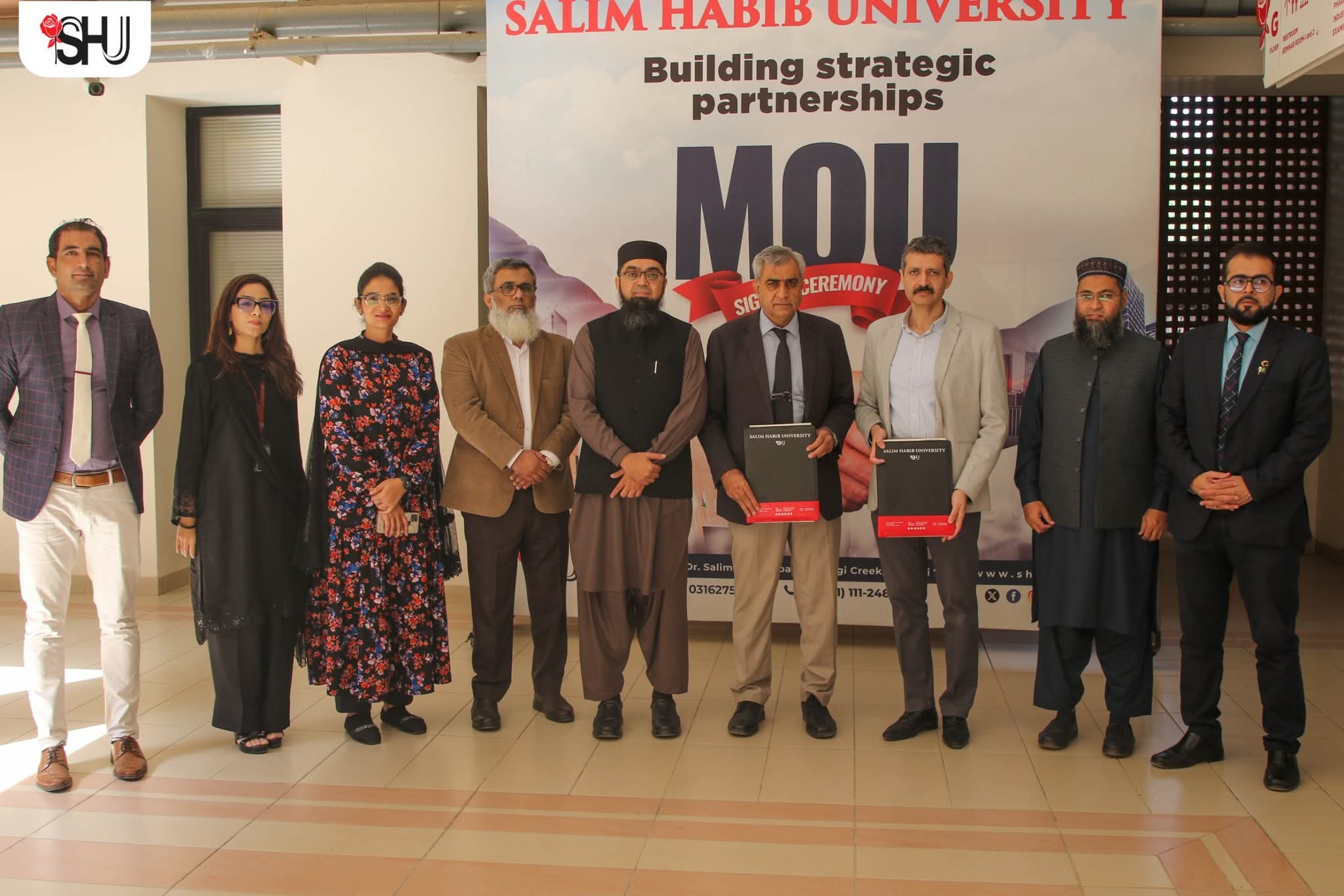 Industrial Visits & MoUs - MoU Signing with RESOLVE/SUPARCO at Salim Habib University