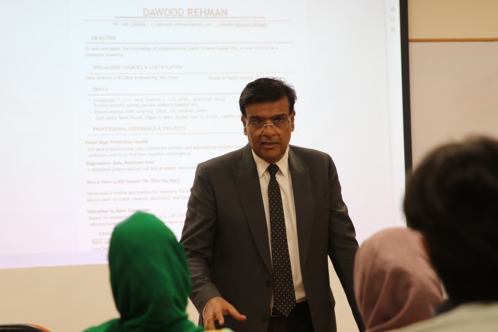 Student Engagement & Mentorship - Organized Resume Building & Soft Skills Workshop at Salim Habib University